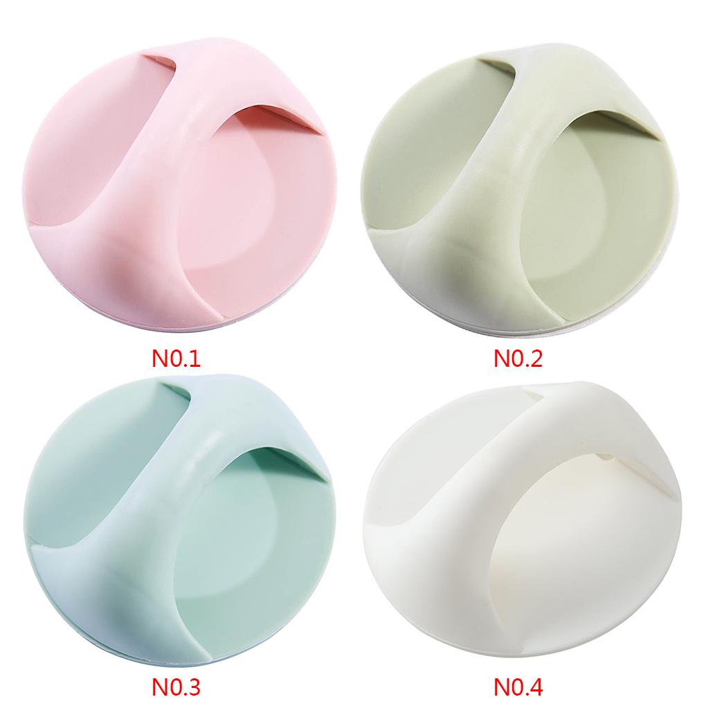 2Pc Self Adhesive Door Pull Handle Cabinet Cupboard Drawer Handle Useful Helper