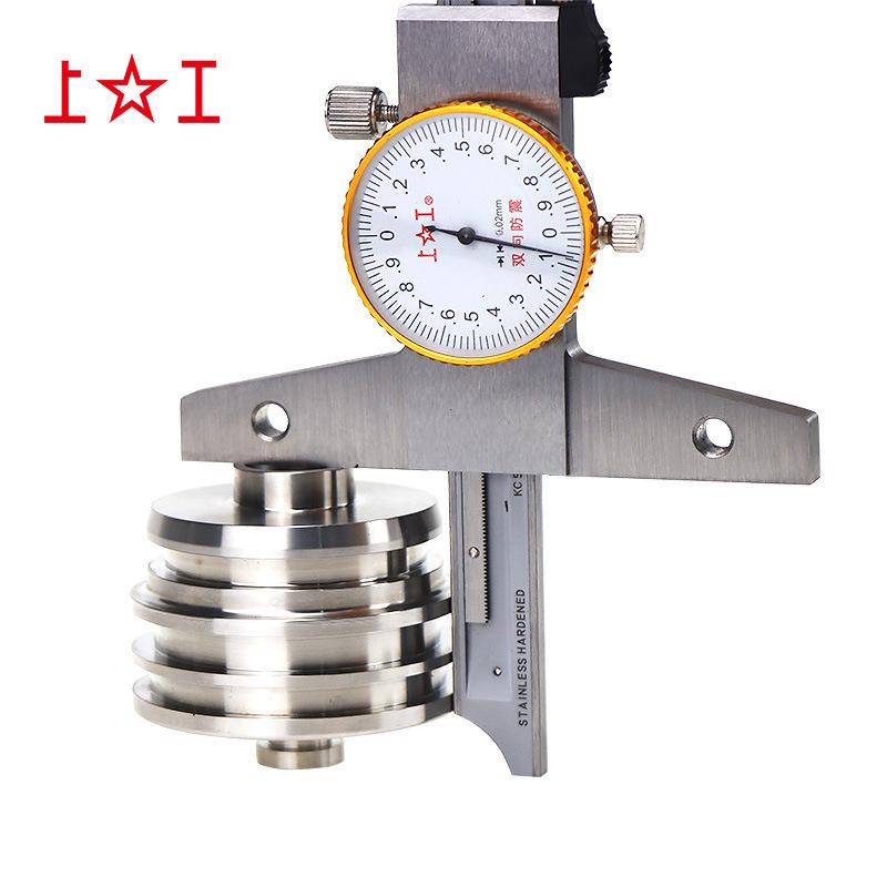 High-Precision Stainless Steel Dial Caliper 0-200mm, 0.02mm Accuracy