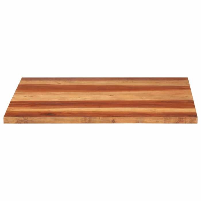 Tabletop Solid Wood 25-27 Mm 70x70 Cm