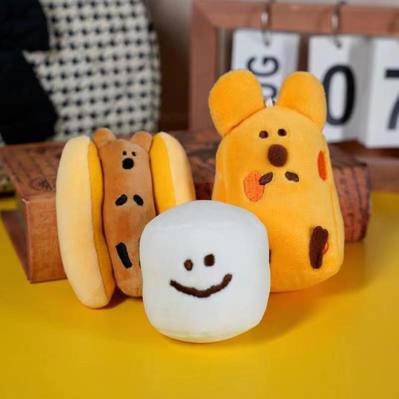 Koala Käse Plüsch Schlüsselanhänger mit weicher Baumwollfüllung für Kinder Sammler