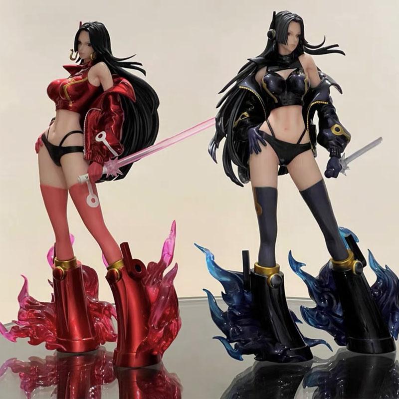 One Piece Boa·Hancock Two Tone Fighting Gk Girl Ver Figure 27cm Pvc Toy Game Collectible Anime Action Model Doll Gifts