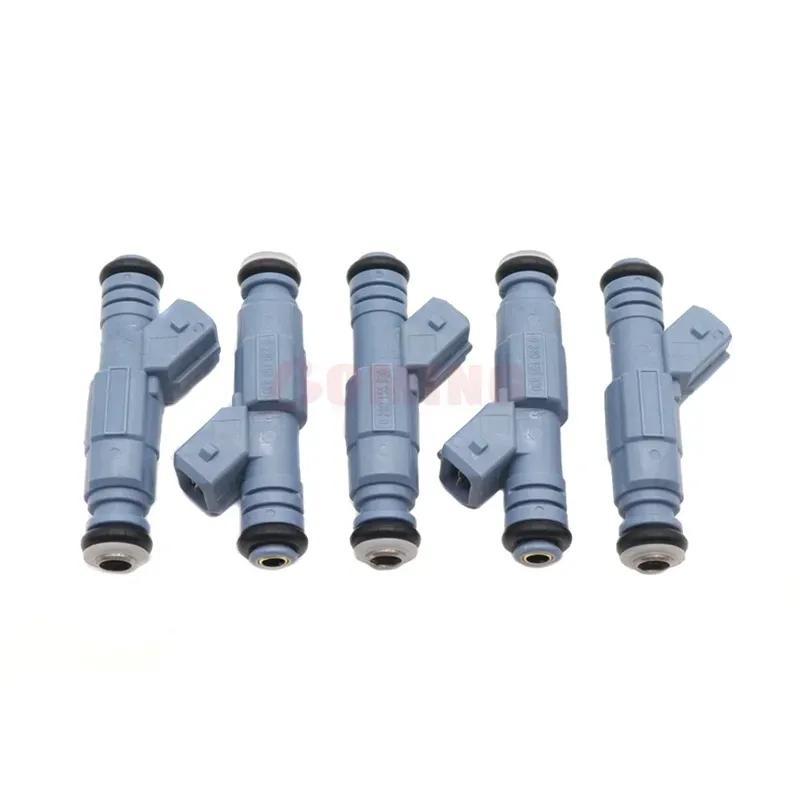New 5PCS Car Fuel Injectors 0280155830 For Volvo C70 V70 S60 S80 1999-2006 91860600 852-12166 85212166