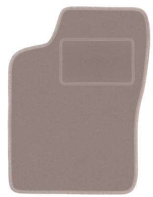 Beige bestuurdersmat voor: Daewoo Nexia hatchback, sedan (1994-1998)