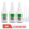 3PCS Welding High Strength Oily Glue Universal Super Adhesive Glue Strong Glue Plastic Wood Ceramic Metal Soldering Agent 50g
