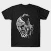 Men Black Print T-shirt Spooky Clown No-Cut Transfer Paper Print Cotton Tshirt