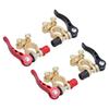 2 Sets Battery Terminal 2 Way Car Connector Clamp Positive Negative for Truck Vehicle X0378