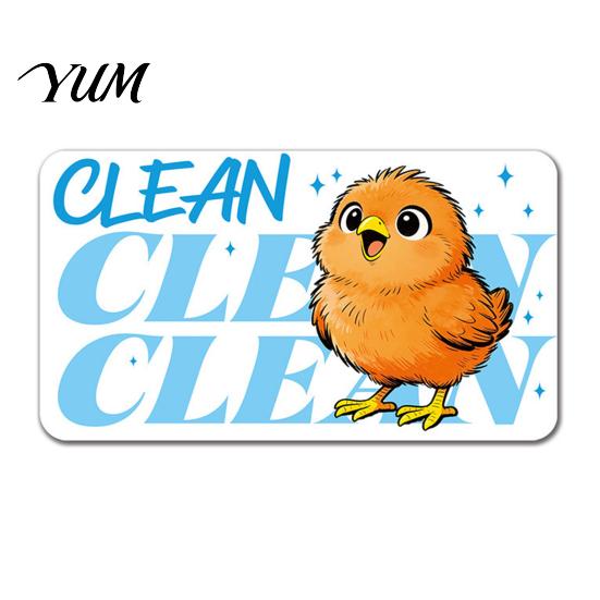 Kitchen Clean Dirty Indicator Cartoon Animal Dishwasher Magnet, Sign Magnetic Indicator, Double-sided Dish Washing Machine Decoration Magnet