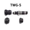 Tuwei Electric Grooving Machine TWG-5 with 8" Knurling Wheel & Upper Pressure Roller Guide