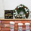 2D Flat Acrylic New Year's Happy Decoration, Indoor and Outdoor Decoration - No Need for Batteries/electricity, Free Day Decoration, Shop Decoration,