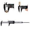 150mm Black Electronic LCD Display Vernier Caliper Ruler Gauge Scribing Measuring Tools
