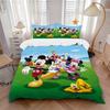 Mickey Friends Adventure Print 3Pcs Bedding Setduvet Cover With 2 Bedropillowcase Home Birthday Gift