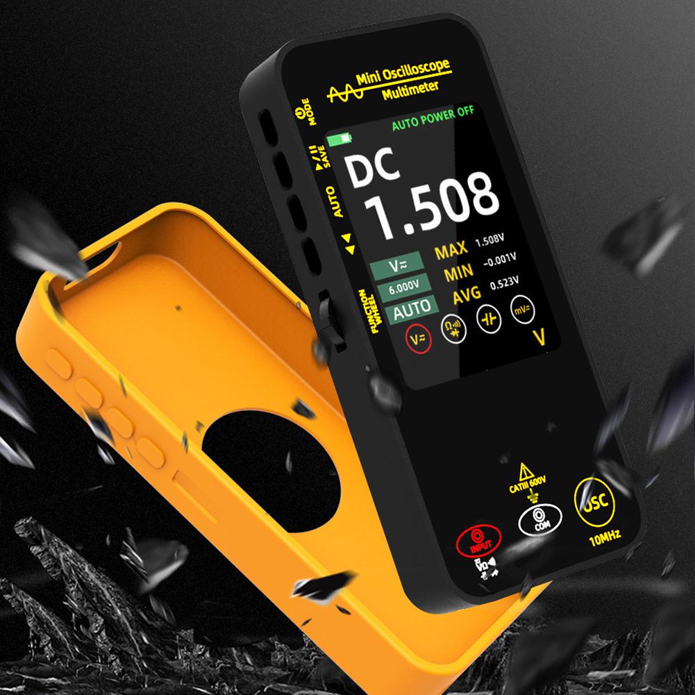 Digital Multimeter Graphical Oscilloscope with 33 Inch Color Display and 10MHZ Frequency Testing for Electrical Measurements