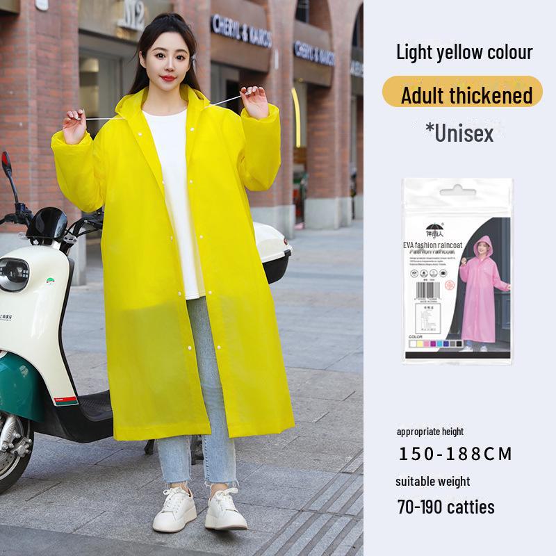 "Children's Full-Body Rainstorm-Proof Disposable Raincoat for Boys and Girls with Backpacks"