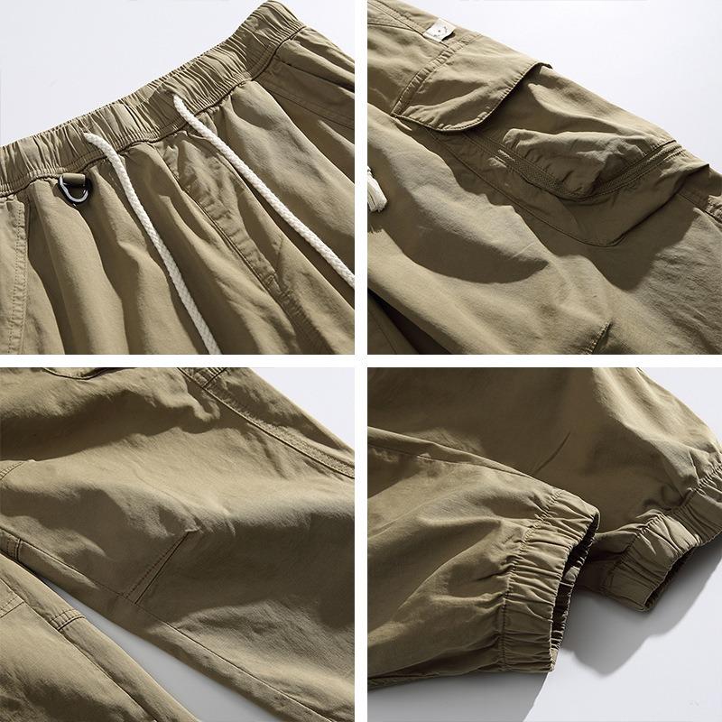 Herren-Leggings Trendmarke lockere Latzhose lässige Herren-Außenhose Herren-High-End-Hose Herrenbekleidung