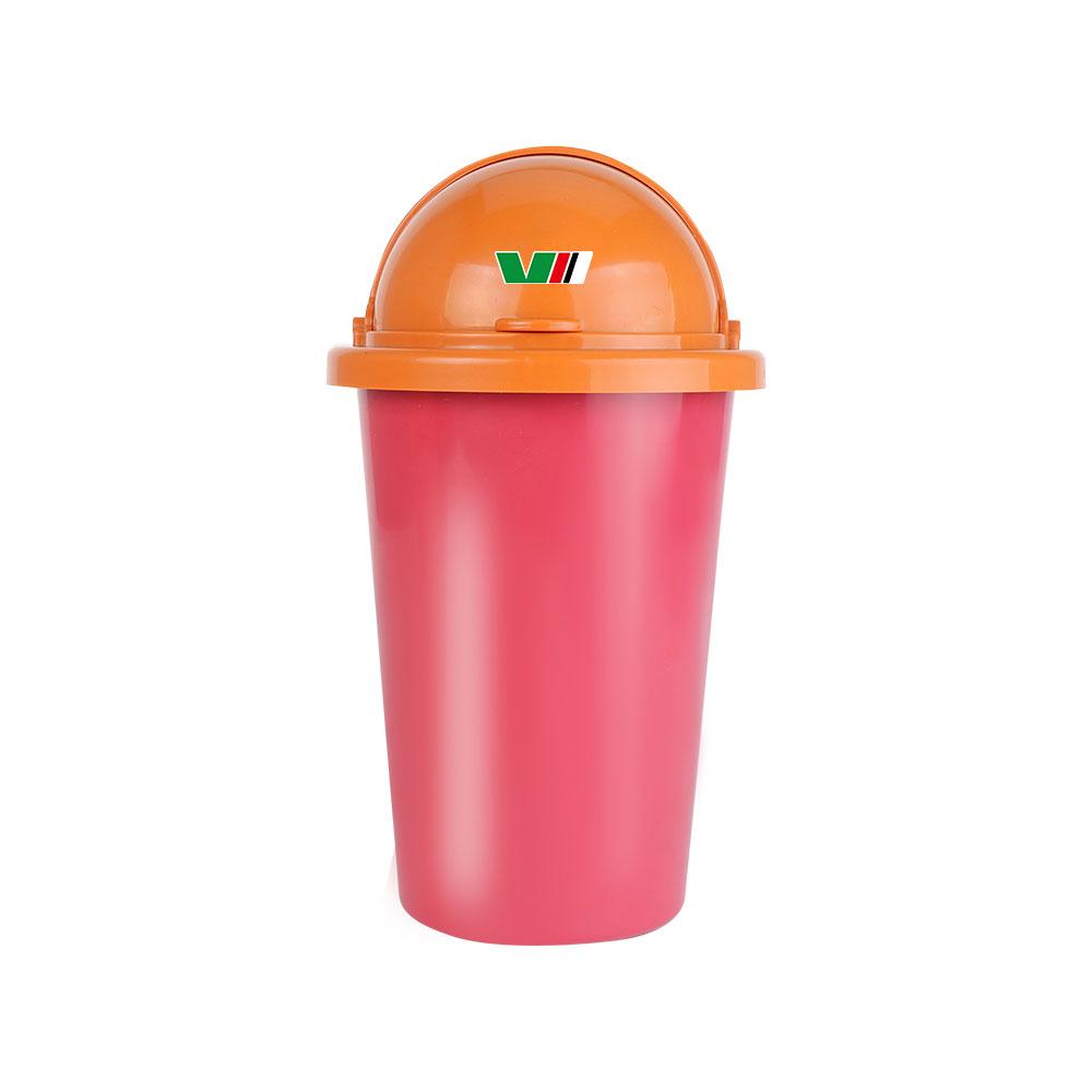 Universal Car Trash Can Storage Box With Rotating Lid Car Leak-proof Car Trash Can For Skoda S Octavia A5 Kamiq VII Yeti Scala  BI7