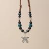 Ceramic Necklace: Luxury Chinese-Style Sweater Chain with Accessories and Ornaments, Women's Colorfast and High-End Feel