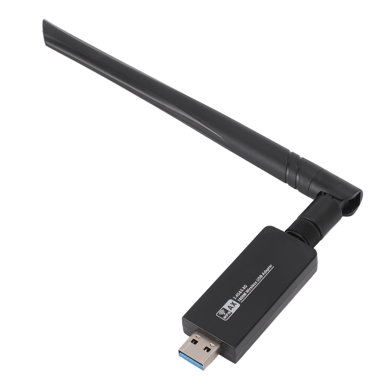 

Адаптер WiFi 6 AX1800M USB3.0 1800 Мбіт/с Дводіапазонний Бездротовий WiFi Адаптер для ПК з Високим Коефіцієнтом Підсилення