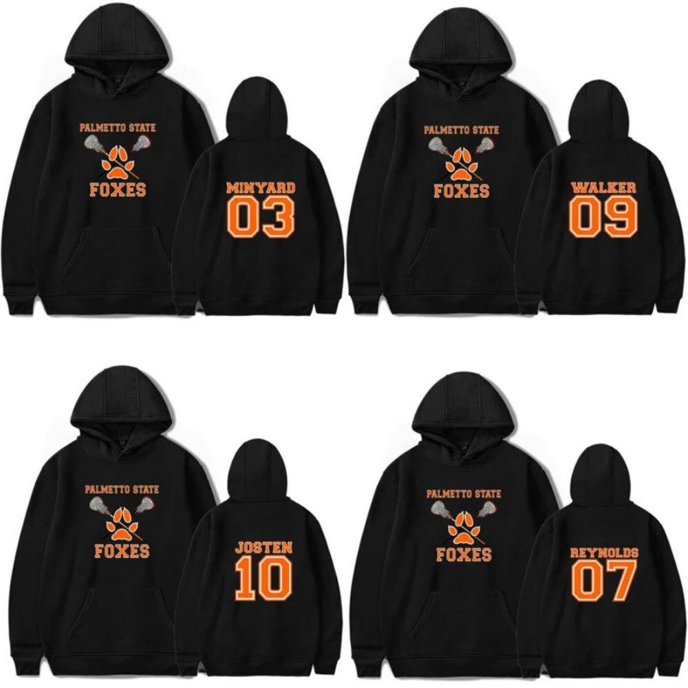 The Foxhole Court Palmetto State Foxes Hoodie Women Unisex Hooded Sweatshirt Fashion Hip Hop Hoodie Pullover Autumn Winter Clothes