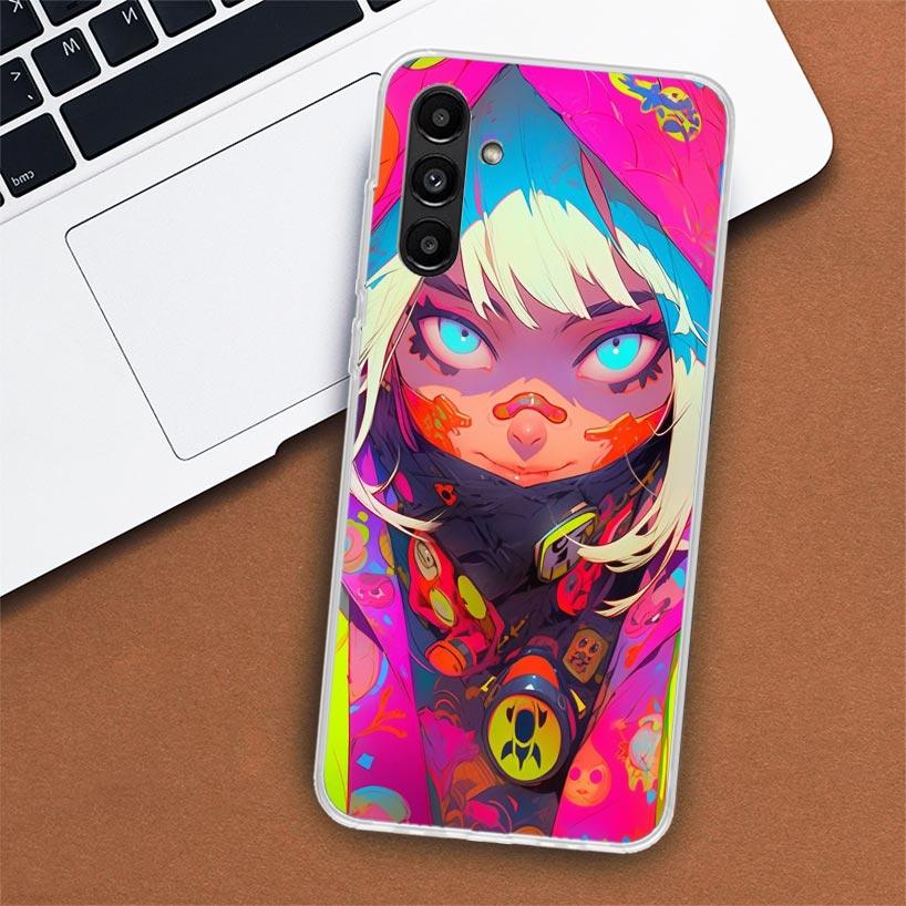 Crazy Gothic Japan Anime Girls Phone Case For Samsung Galaxy A02S A12 A22 A32 A42 A52 A72 A51 A50S A71 A41 A31 A21S A70S A40 A30