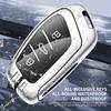 Zinc Alloy Leather Car Key Case Cover Fob Protector Shell For Mg Zs Ev Mg6 Ezs Hs Ehs   For Roewe Rx5 I6 I5 Rx3 Rx8 Erx5
