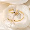 Exaggerated Design Big Flower Bracelet Luxurious Style Three-Dimensional Bracelet  Vacation Style