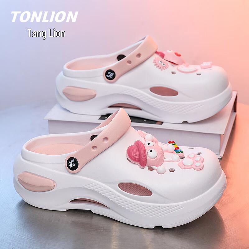 TonLion Women s Summer Soft-Sole EVA Clogs Sandals 37/38