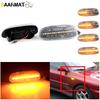 2 Stück Dynamische LED-Blinkerleuchte Für Subaru Impreza 1993-2001 Gelbe Blinkerleuchten DC12V T10-Stecker OEM-Nr.:84401FA050 84401FA04