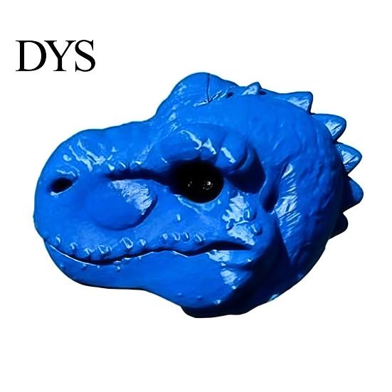 Backyard Paradise Feeding Tool Dinosaur Head Squirrel Feeder, Outside Hanging Funny Dino Face Feeder Face, Garden Wild for Patio Decor Easy Fill