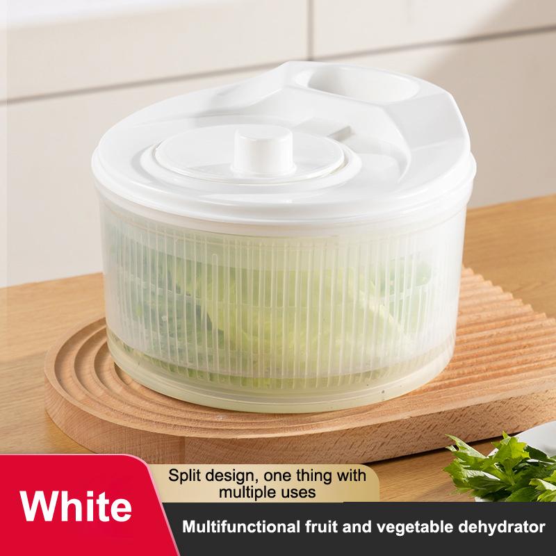 §Multifunction Manual Salad Spinner Dryer Vegetable Fruit Food Dehydrator Quick Drying Kitchen Household Vegetable Dehydrator