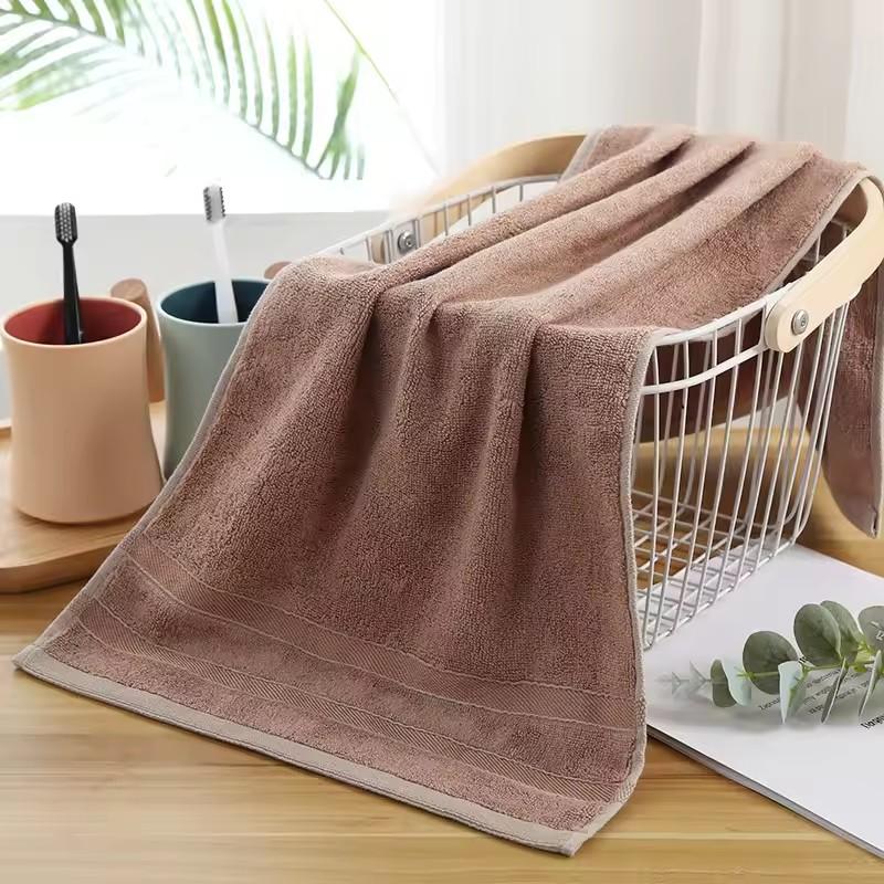 Premium Bamboo Cotton Hand Towel - Natural Sustainable Hypo-Allergenic High Absorbent Super Soft Luxury for Home