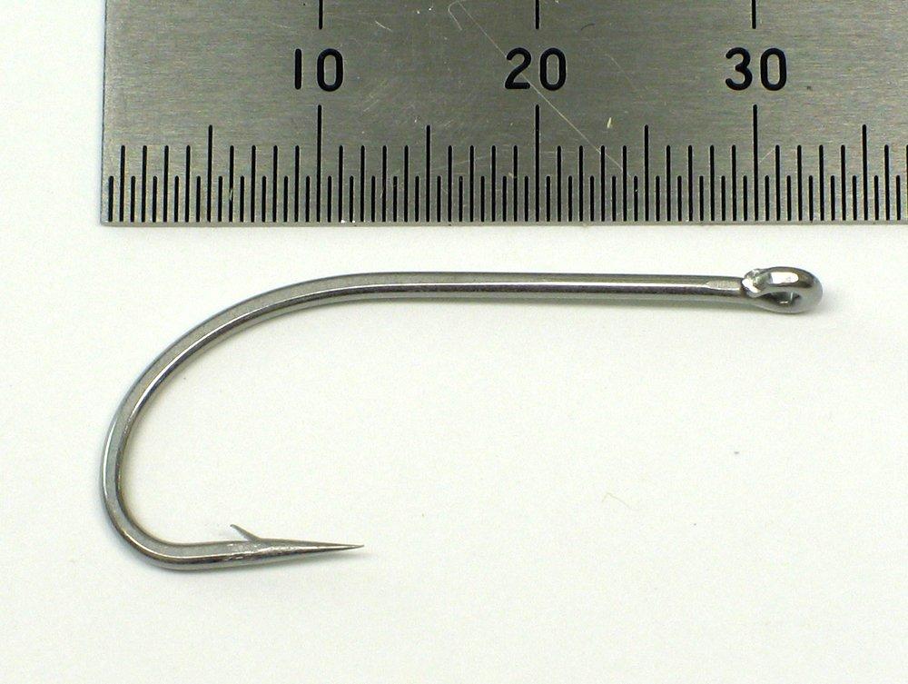 AXISCO Fly Hooks AFB Fishing Hooks (100-Pack) 2546-#1