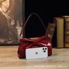 Underarm Bag High-End Patent Leather Bag High-Grade Fashion Women's Bowknot Bag Versatile Small Bag Wholesale