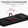 Armor Slide Camera Case For Samsung Galaxy A12 A22 A32 A52 A72 M33 M53 M23 Magnet Holder Ring Cover For GalaxyA52S  A 32 Funda