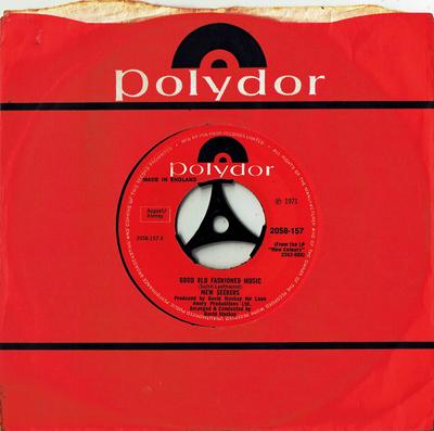 7inch Record NEW SEEKERS - Good Old Fashioned Music 2058157 Polydor 1971 UK Rock Used