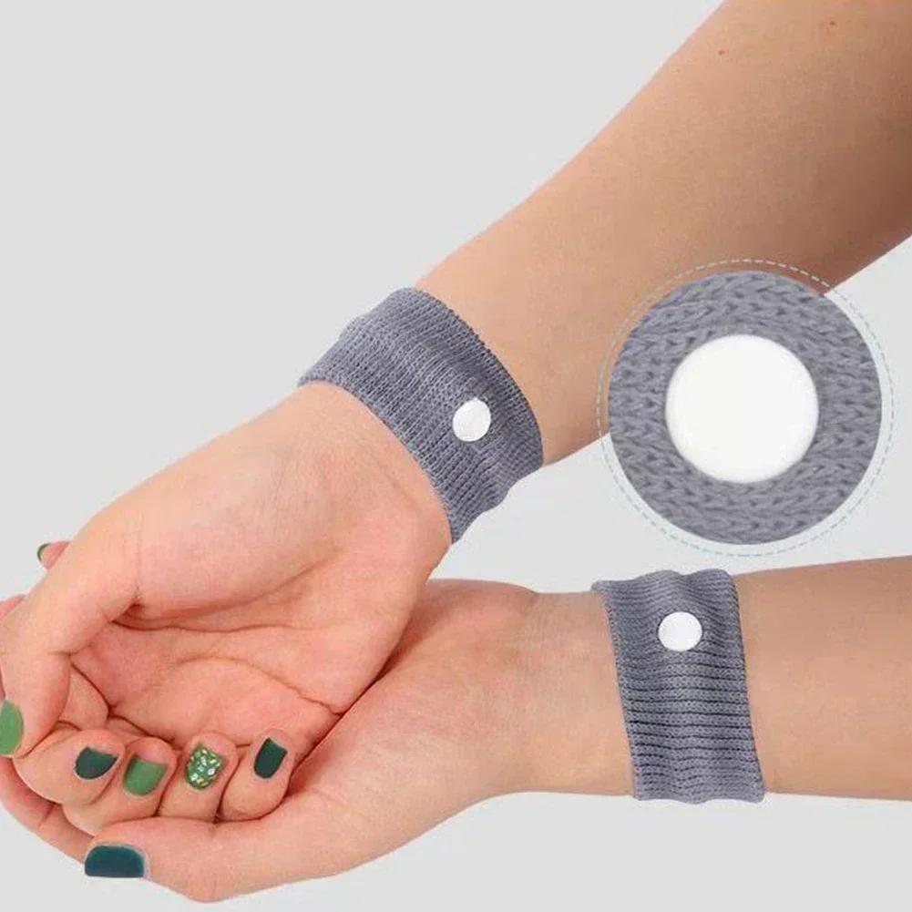 Adult Morning Sickness Wrist Bands Anti Nausea Motion Sickness Car Boat Plane Bracelet Bracelet Wristband Support New