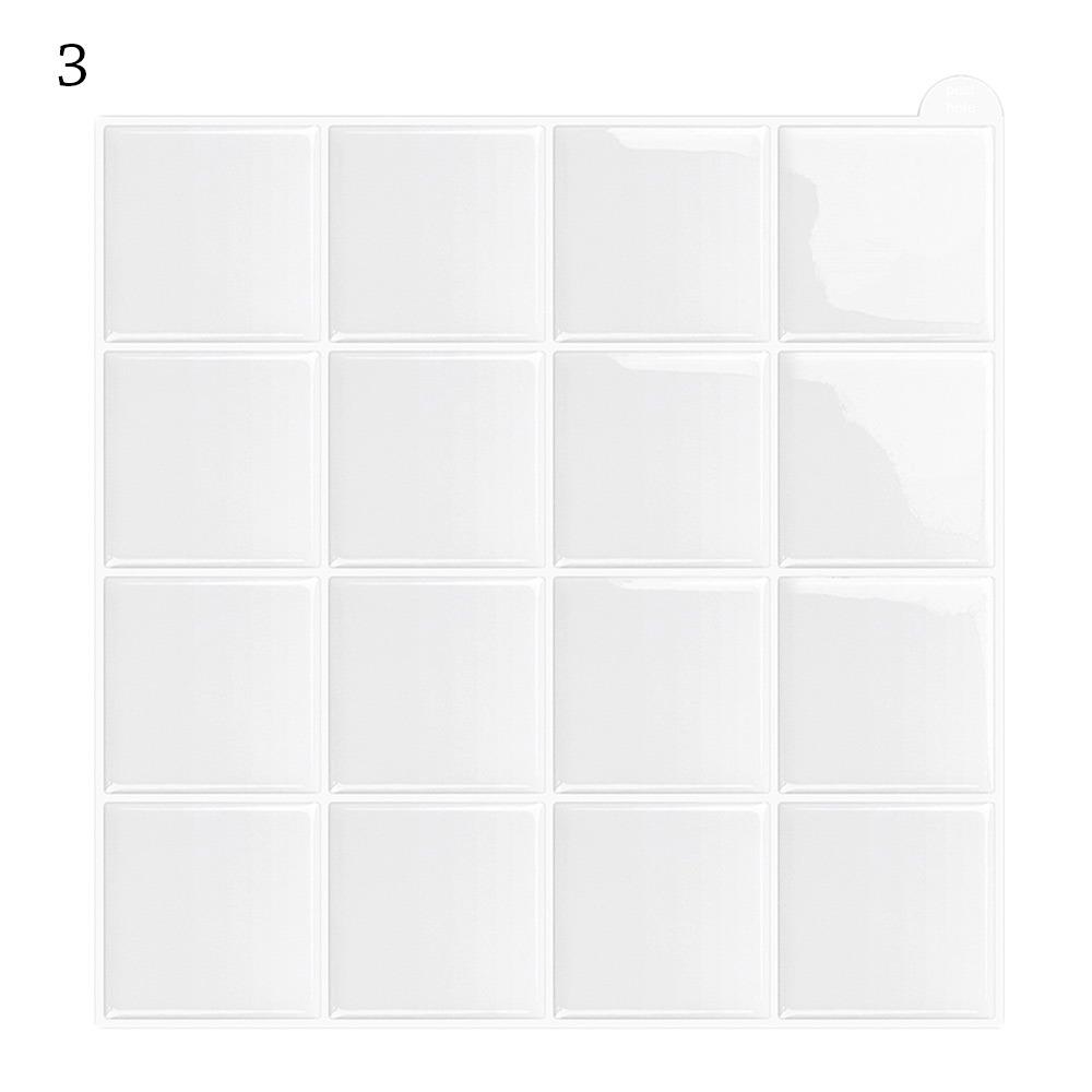 Waterproof Self Adhesive Tile Wall Stickers Oil-proof Anti Fouling Wallpaper Moisture-proof DIY Stove Sticker