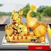 Resin Twelve Zodiac Model Car Perfume Decoration Home Living Room Decor Accessories Office Desktop Lucky Fortune Gourd Ornaments