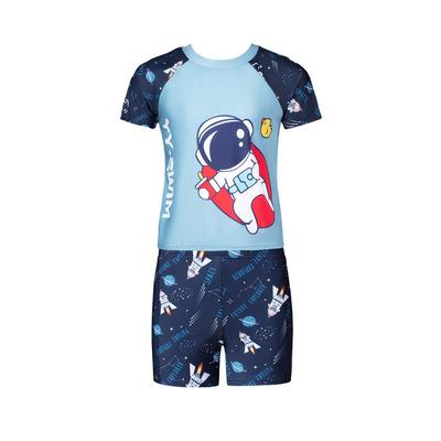 YouYou Boys' Quick-Dry 6-Piece Split Swimsuit Set