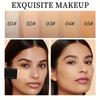 2-in-1 Waterproof Concealer & Foundation Stick Sweat-Resistant, Strong Coverage for Dark Circles, Foundation Stick With Brush Coverage