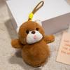 Bear Capybara Plush Keychain Rabbit Plush Toys Small Pendant Animal Doll Keychain  Home Decor