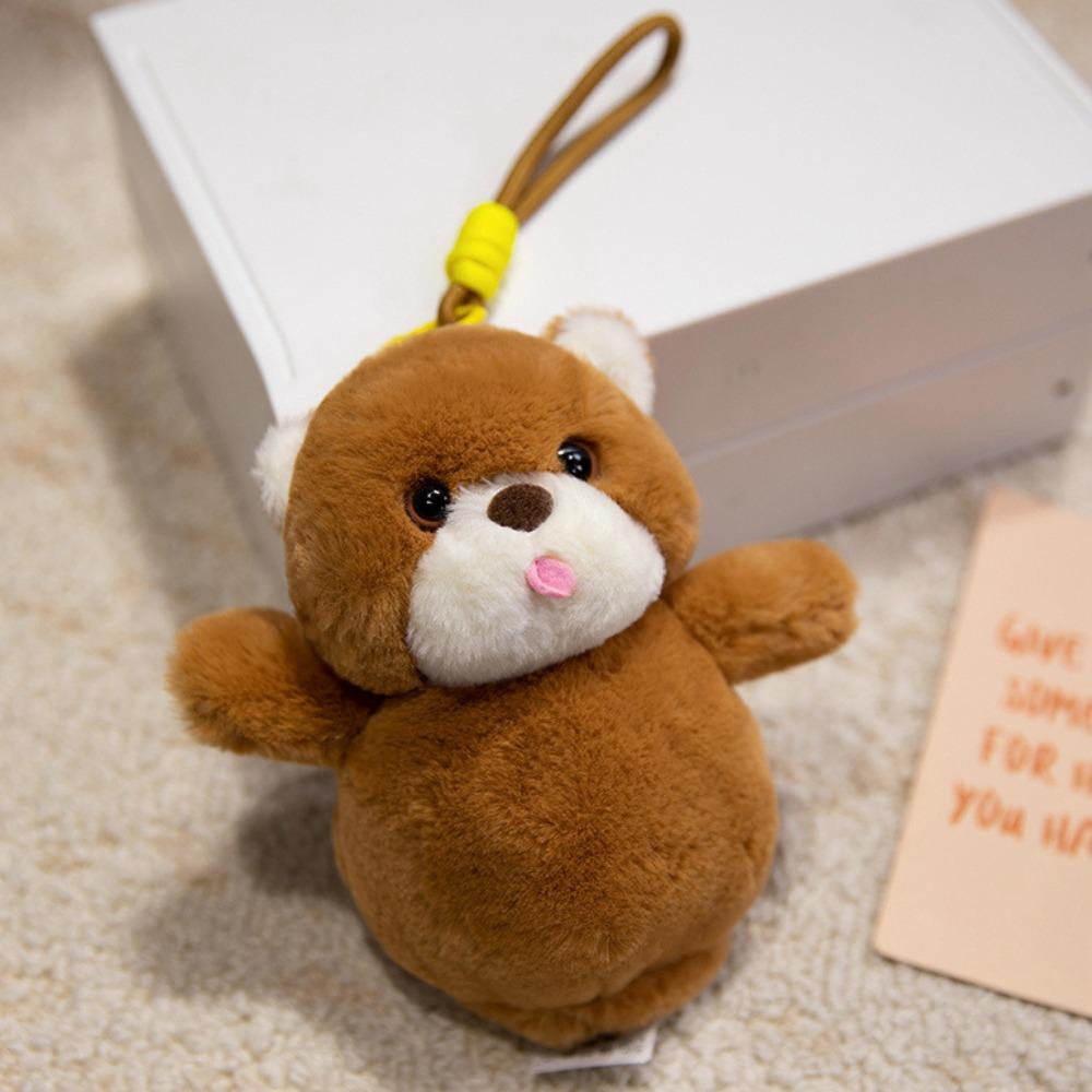 Bear Capybara Plush Keychain Rabbit Plush Toys Small Pendant Animal Doll Keychain  Home Decor