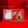 999 Pure Gold Zodiac Guardian Phone Sticker - Colorful Zodiac Buddha Scenic Gift