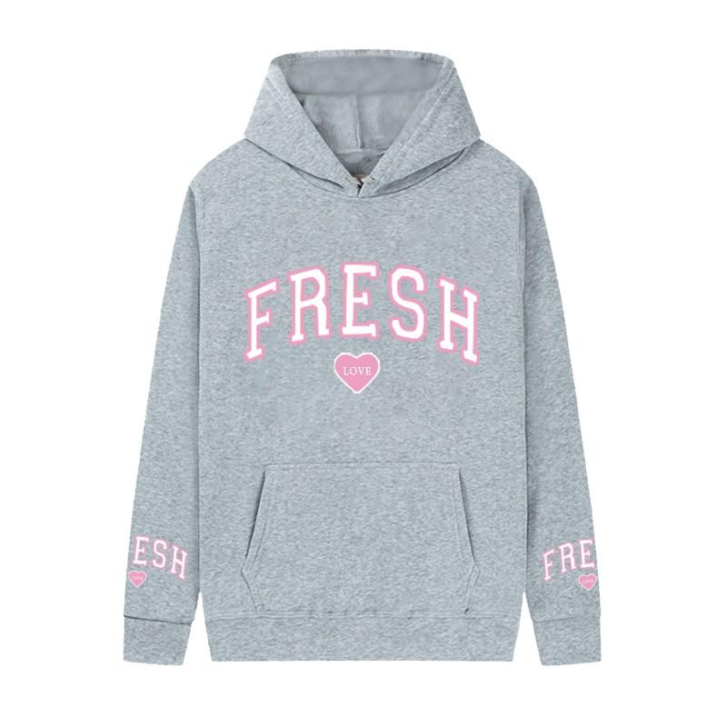 Unisex Hooded Pullover Sweatshirt Casual Loose Fit Teens Winter