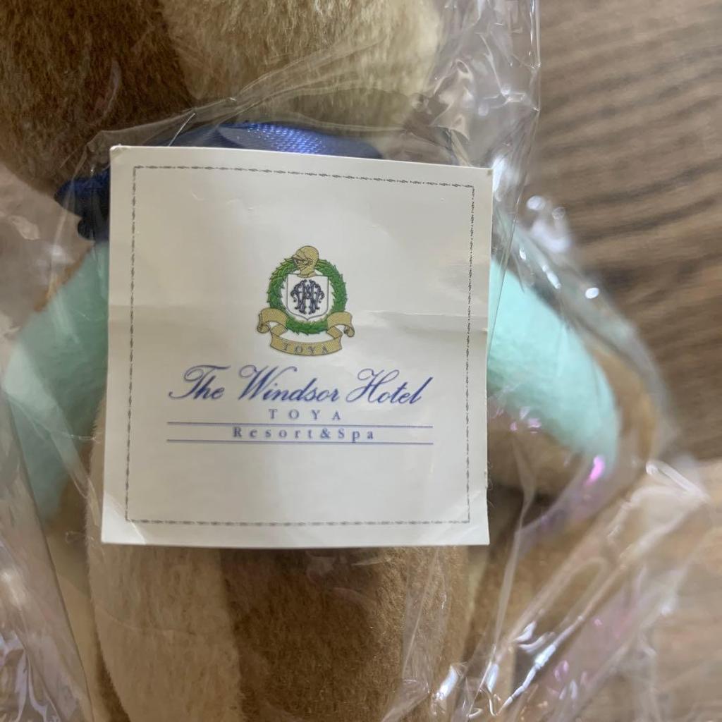 [USED] Windsor Hotel Toya Teddy Bear