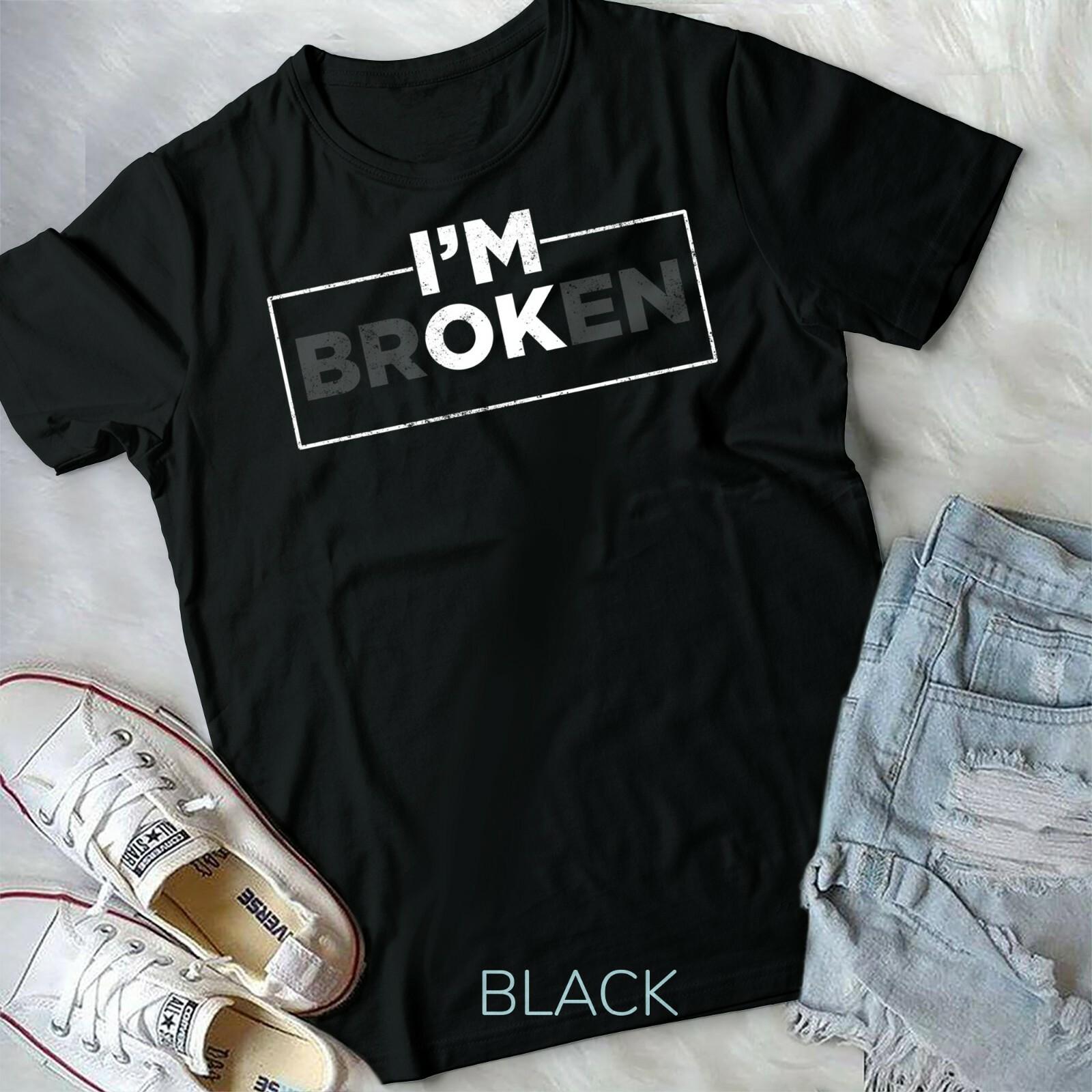 I m OK Broken Unisex Youth T-shirt M