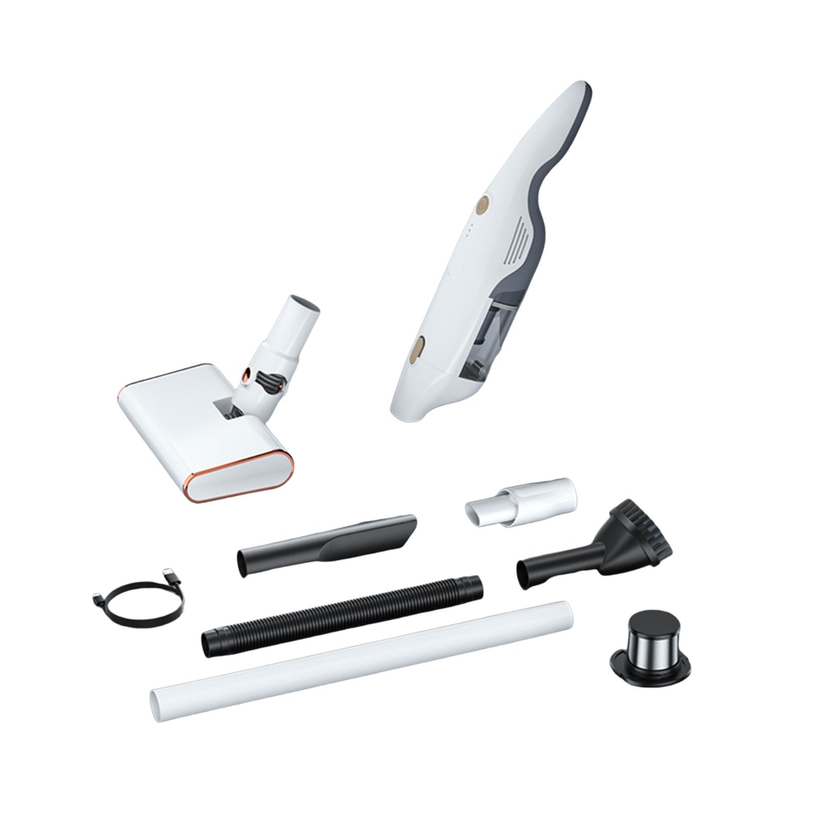 

Автомобильный пылесос Портативный пылесос Ручной пылесос Быстрая уборка Сильное всасывание для автомобиля Домашние животные Шерсть белый