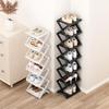 Foldable Multi-Layer Shoe Rack for Narrow Entryways and Dorm Rooms