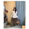 White Lace Lace Inner Long-sleeved Shirt, New Slim-fitting and Thin in Autumn and Winter, Fashionable and Foreign-style Versatile Top