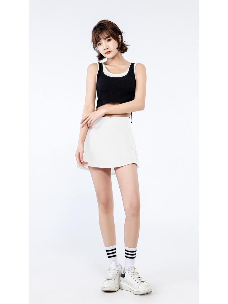 2024 Women's Quick-Dry Sports Shorts - Anti-Exposure, Breathable Tennis Skirt and Running Training Pants