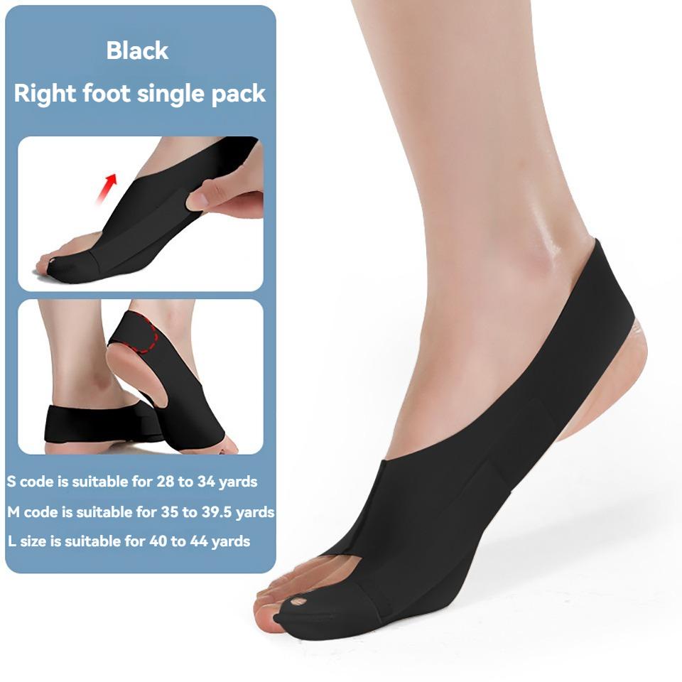 GOBYGO 1Pcs Adjustable Toe Thumb Valgus Corrector Lightweight Ankle Brace Toe Separation Correction Can Wear Shoes Bigfoot Bone